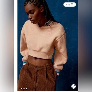 Urban Outfitters BDG Collins Fleece Pullover Sweatshirt